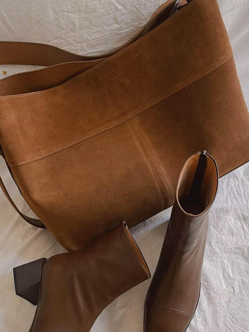 Lessly faux suede Bag