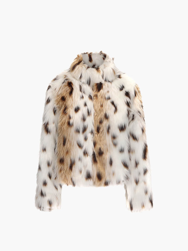 Jaguar fur aux Jacket