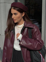 Lıneuy leather Jacket