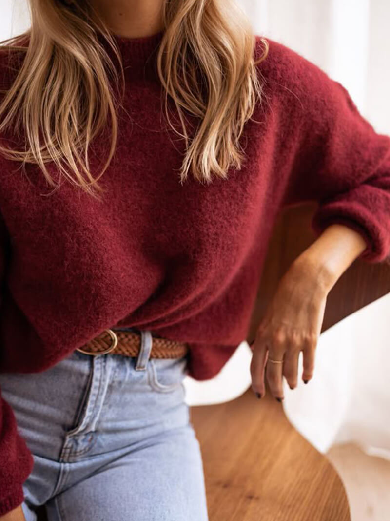 Burgundy Bliss Sweater