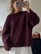 Burgundy Bliss Sweater