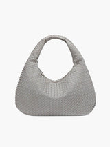 Suede Woven Bag XL