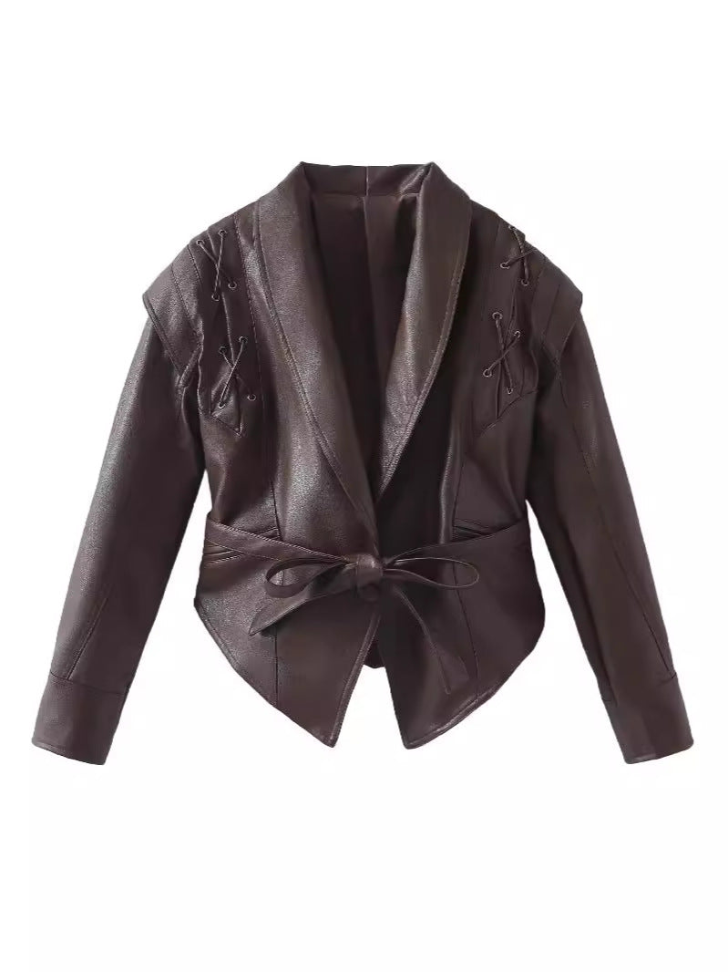 julia monio leather Jacket